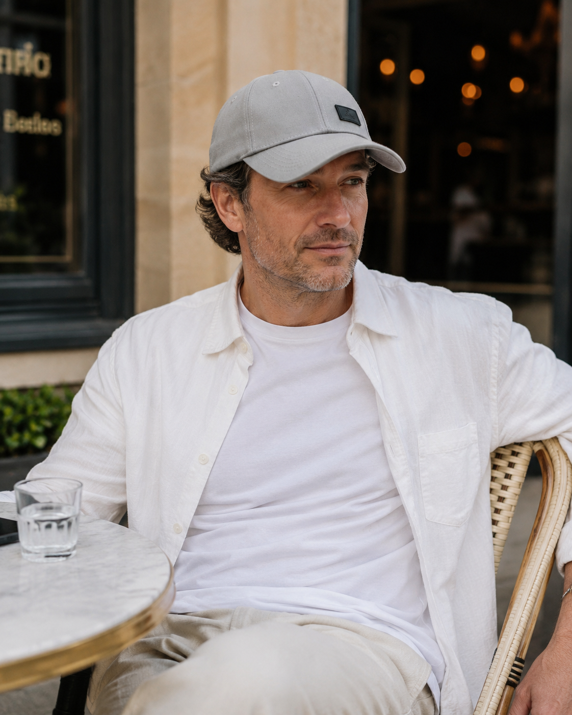 The Set Free Satin-Lined Baseball Cap - Gray | Nubian Lane Hat Co.