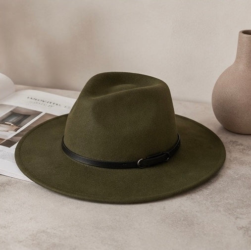 The Ashford Wool Panama Hat – Olive