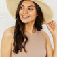 Fame Time For The Sun Straw Hat - Nubian Lane Hat Co. 