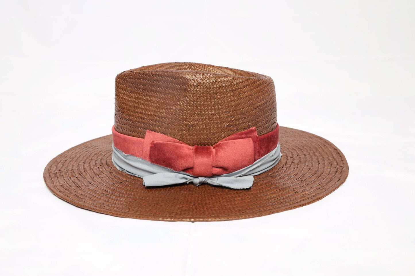 Chiquita Circle "Straw Unisex Brim" - Nubian Lane Hat Co.