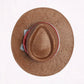 Chiquita Circle "Straw Unisex Brim" - Nubian Lane Hat Co.