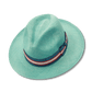 Classic Blue Panama Hat - Unisex - Nubian Lane Hat Co.