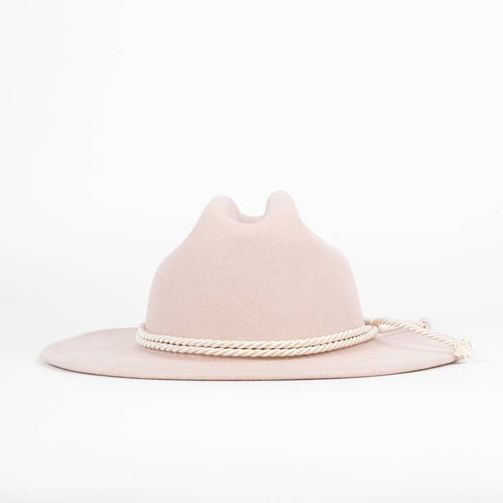 Cowboy Beige - Fine Wool Hat - Nubian Lane Hat Co.