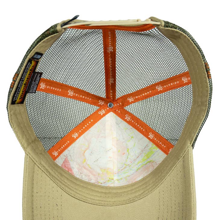 Hat - Incline Colorado Trucker - North Table - Nubian Lane Hat Co.