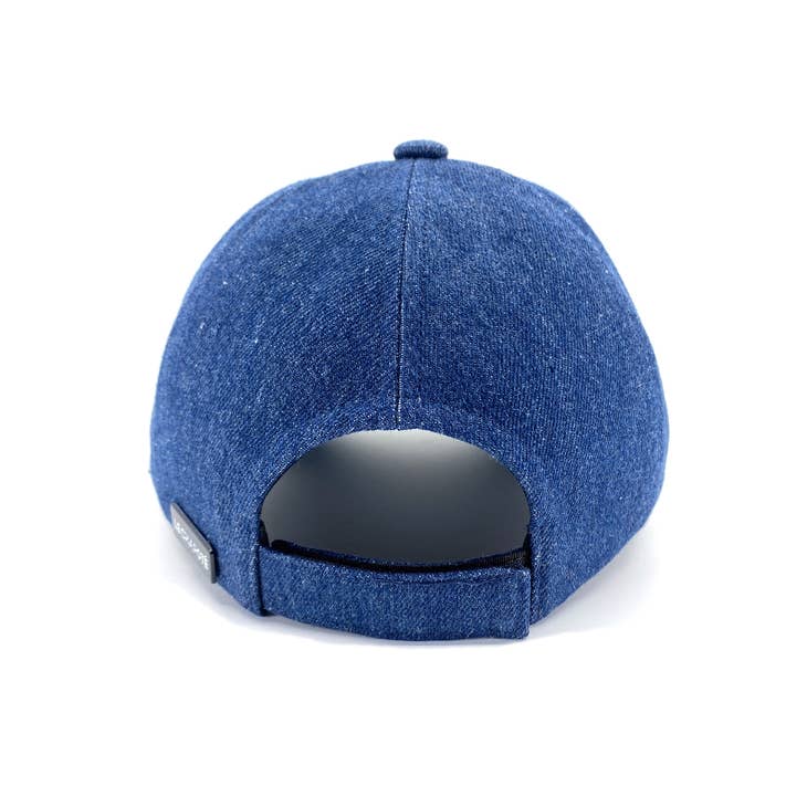 Jean Blue | 6 Panel Dad Hat - Nubian Lane Hat Co.