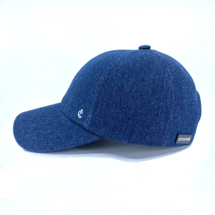 Jean Blue | 6 Panel Dad Hat - Nubian Lane Hat Co.