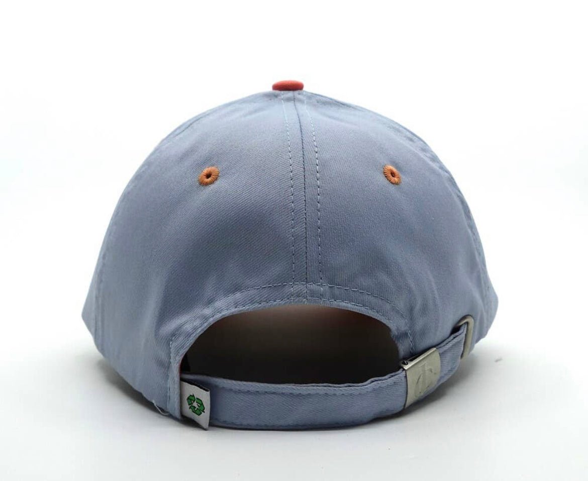 Light Blue Cap | 100% Recycled Material - Nubian Lane Hat Co.