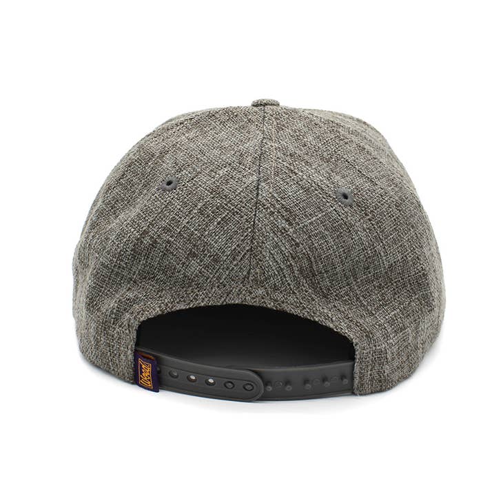 Light Grey Snapback | Hemp | Cork Brim | Cinco De Mayo - Nubian Lane Hat Co.