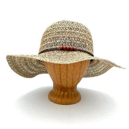 Martinique | Grass Straw Sun Hat - Nubian Lane Hat Co.