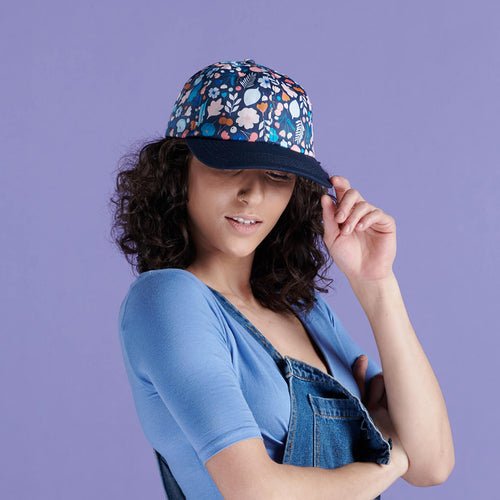 The Blossom | Recycled Fabric - Nubian Lane Hat Co.