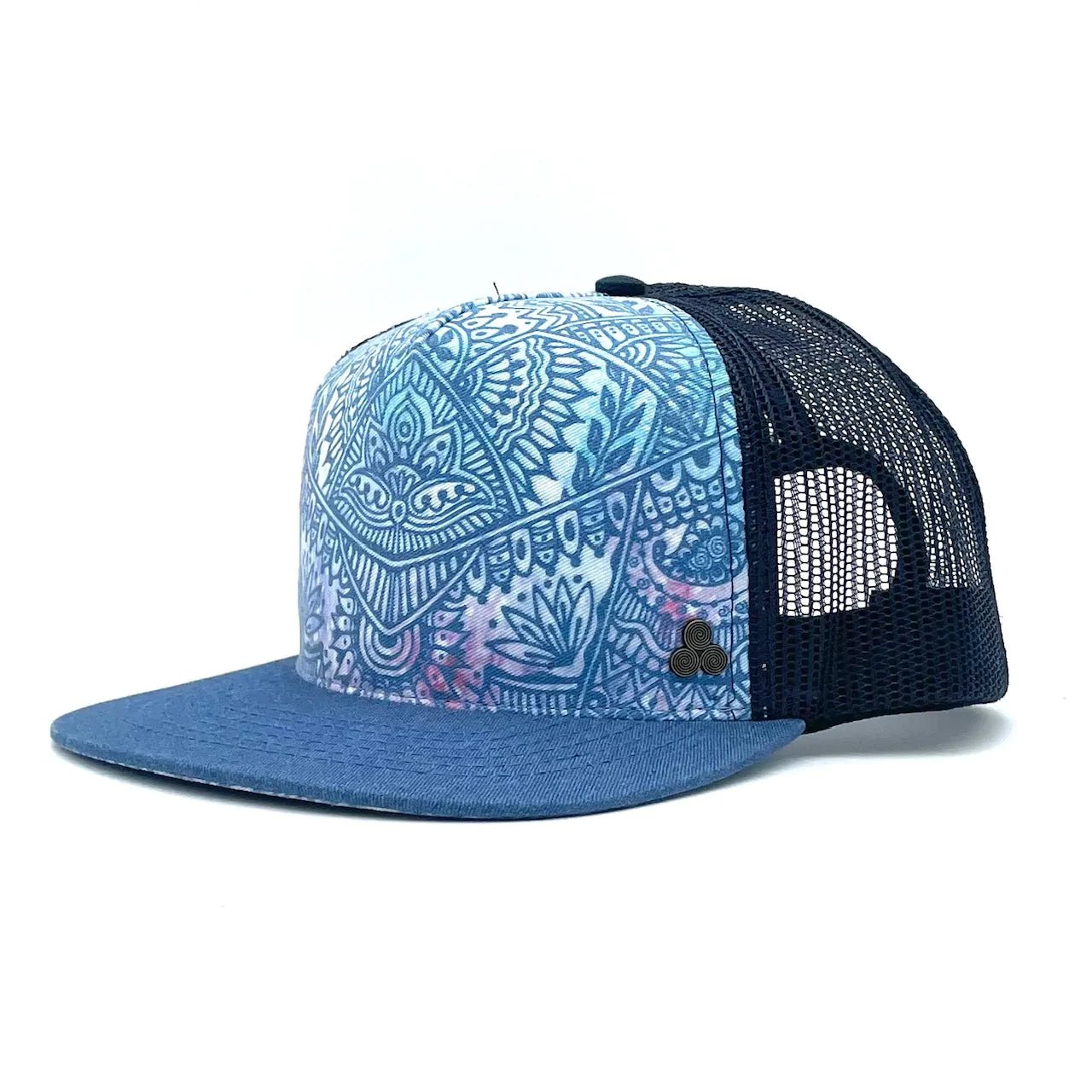 Zen Doodle Trucker Hat - Nubian Lane Hat Co.