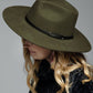The Ashford Wool Panama Hat – Olive