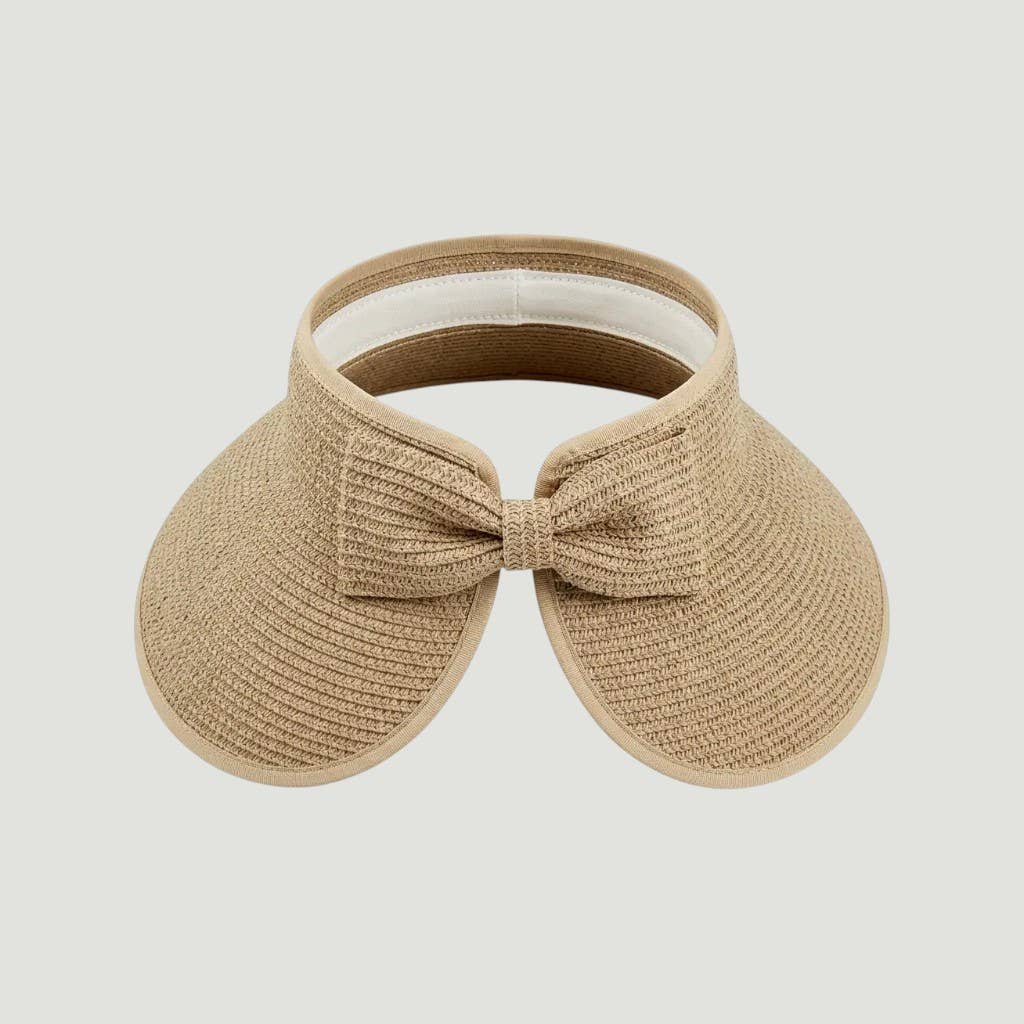 The Marisol Visor - Tan