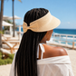 The Marisol Visor - Ivory