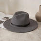The Ashford Wool Panama Hat – Grey