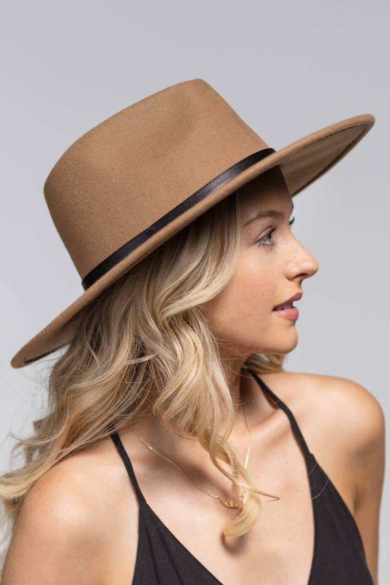 The Ashford Wool Panama Hat – Pecan