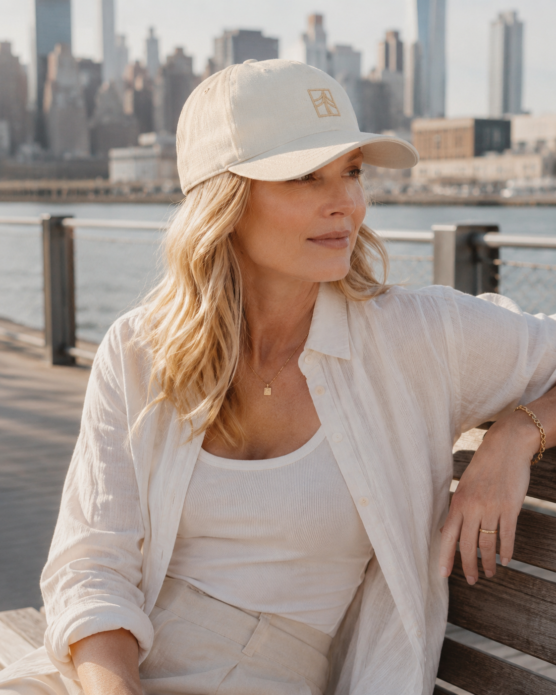 The Hemp Rustek Cap - Ivory