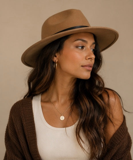 The Ashford Wool Panama Hat – Pecan