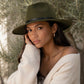 The Ashford Wool Panama Hat – Olive