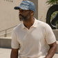 The Primo Ball Cap - Blue Chevron Denim