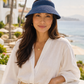 The Marisol Visor - Navy