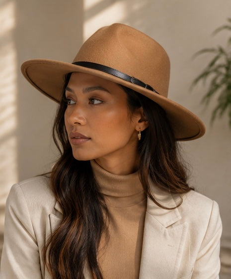 The Ashford Wool Panama Hat – Pecan