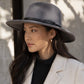The Ashford Wool Panama Hat – Grey