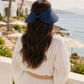 The Marisol Visor - Navy