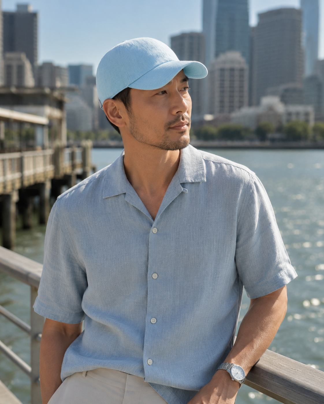 The Everyday Cap - Soft Sky Blue