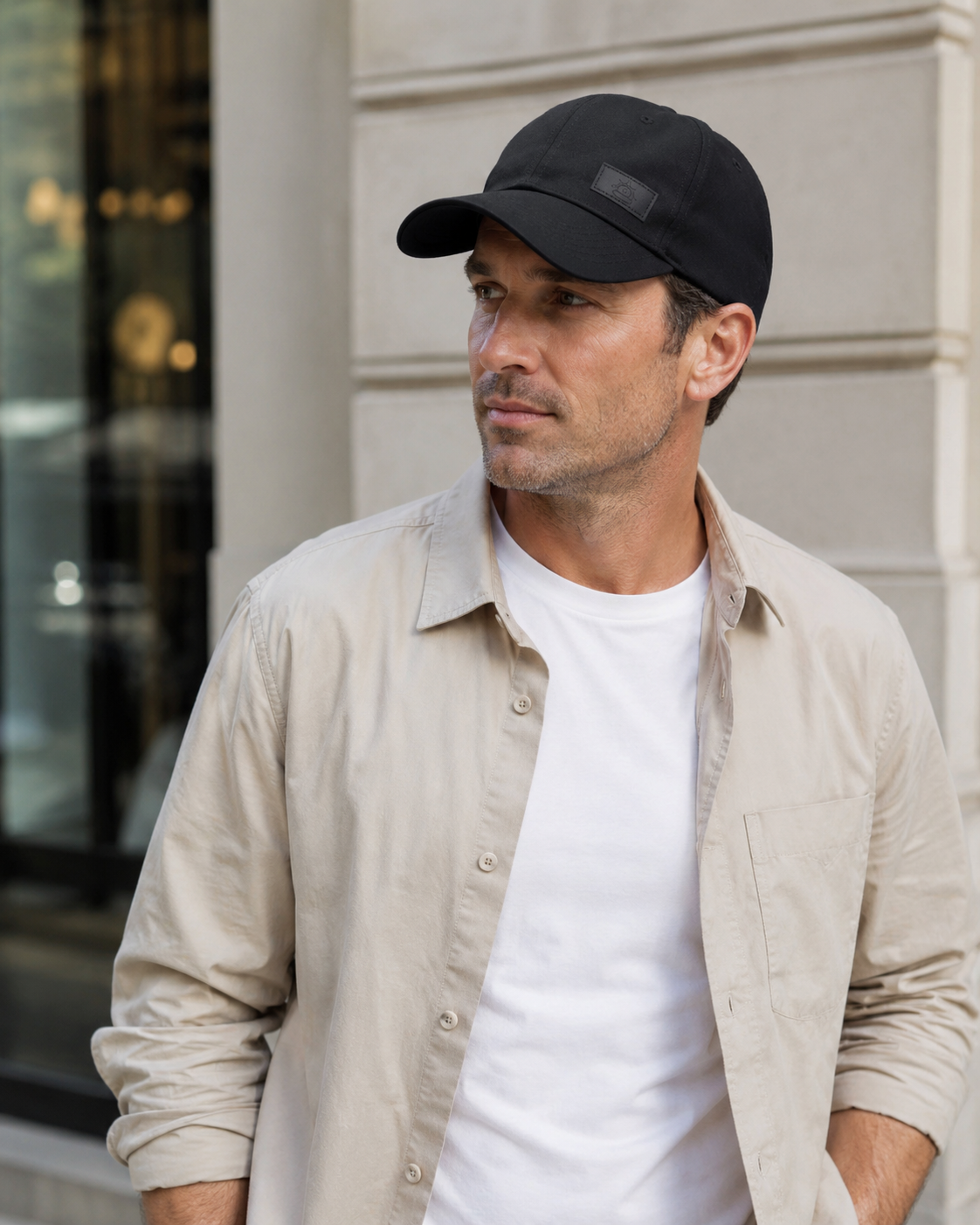 The Set Free Satin-Lined Baseball Cap - Black