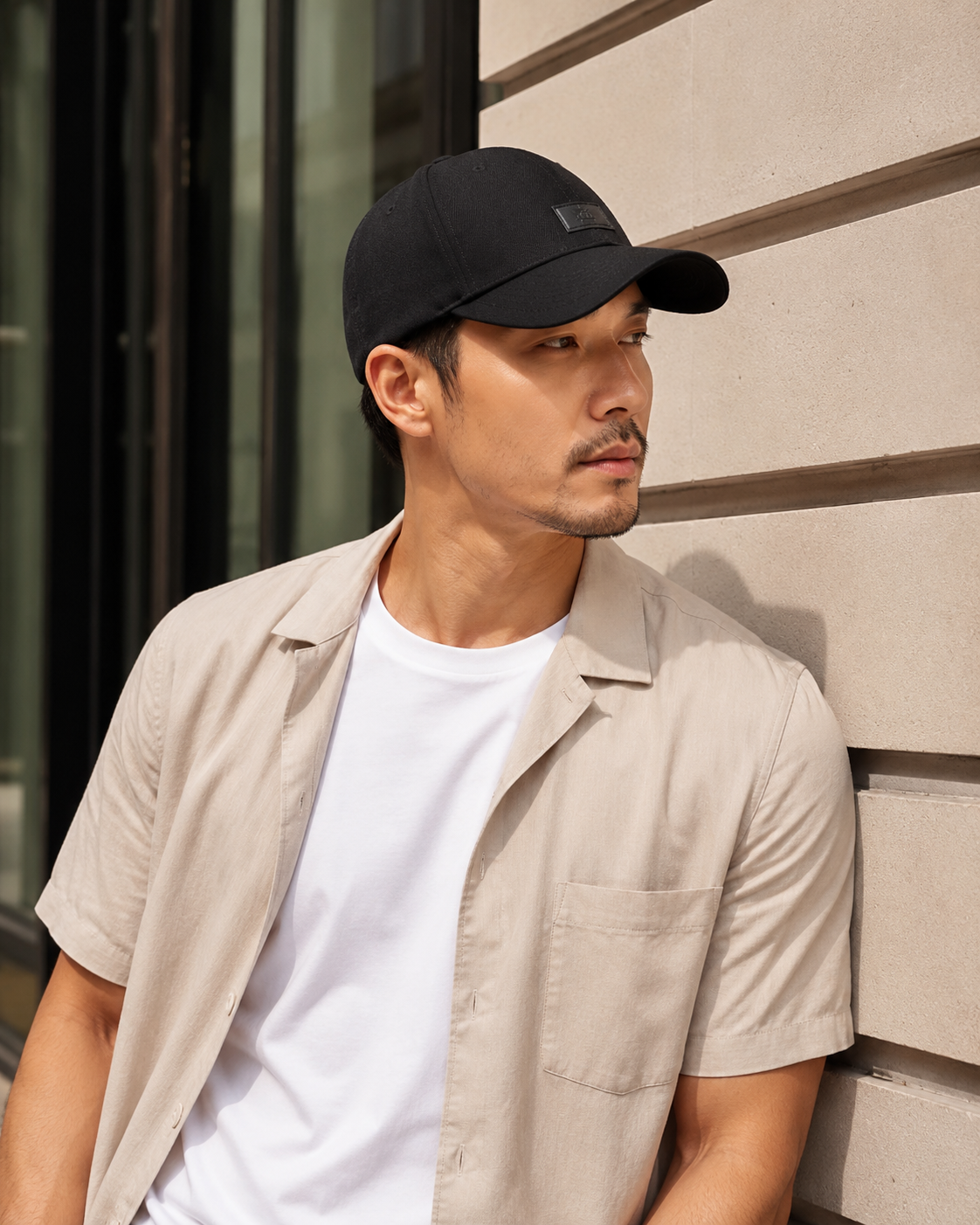 The Set Free Satin-Lined Baseball Cap - Black