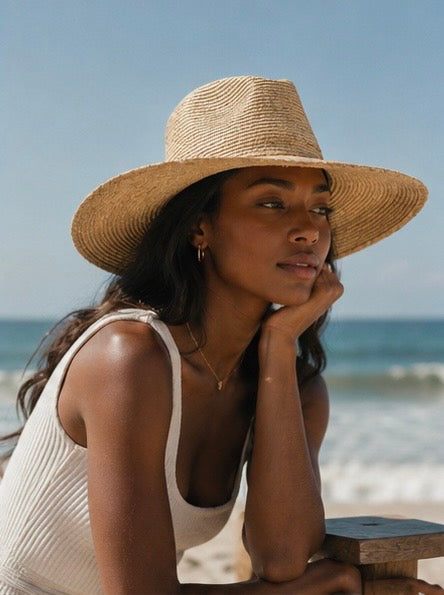 The Austin - Raffia Sun Hat