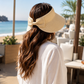 The Marisol Visor - Ivory