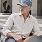 The Primo Ball Cap - Blue Chevron Denim