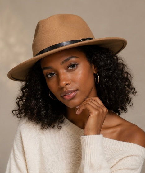 The Ashford Wool Panama Hat – Pecan