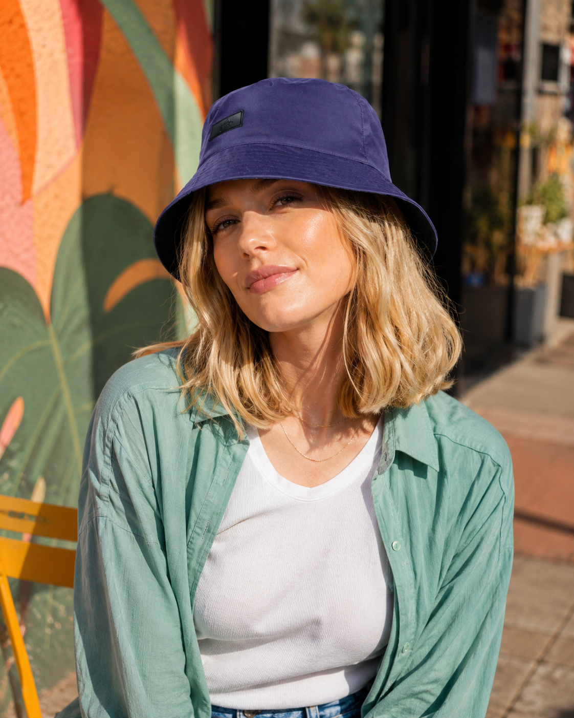 The Ease - Reversible Satin-Lined Bucket Hat