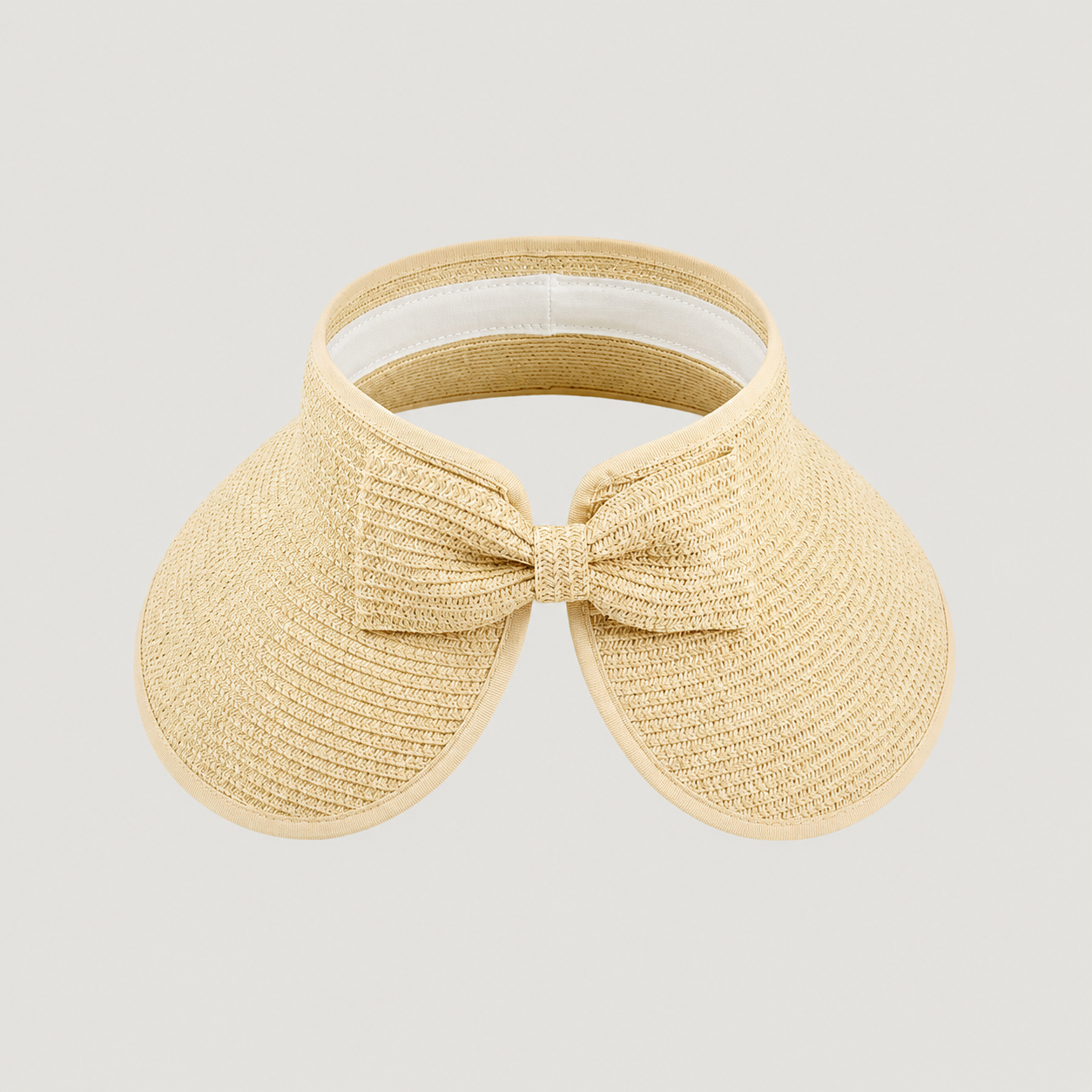 The Marisol Visor - Ivory