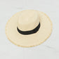 Fame Time For The Sun Straw Hat - Nubian Lane Hat Co. 