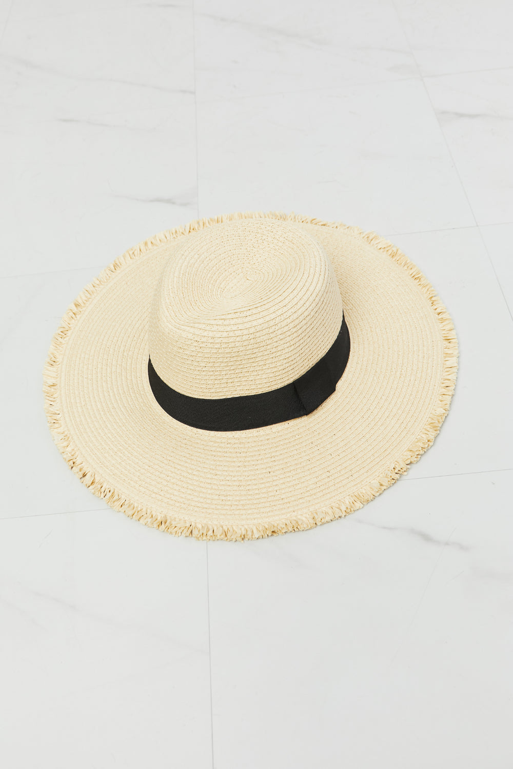 Fame Time For The Sun Straw Hat - Nubian Lane Hat Co. 