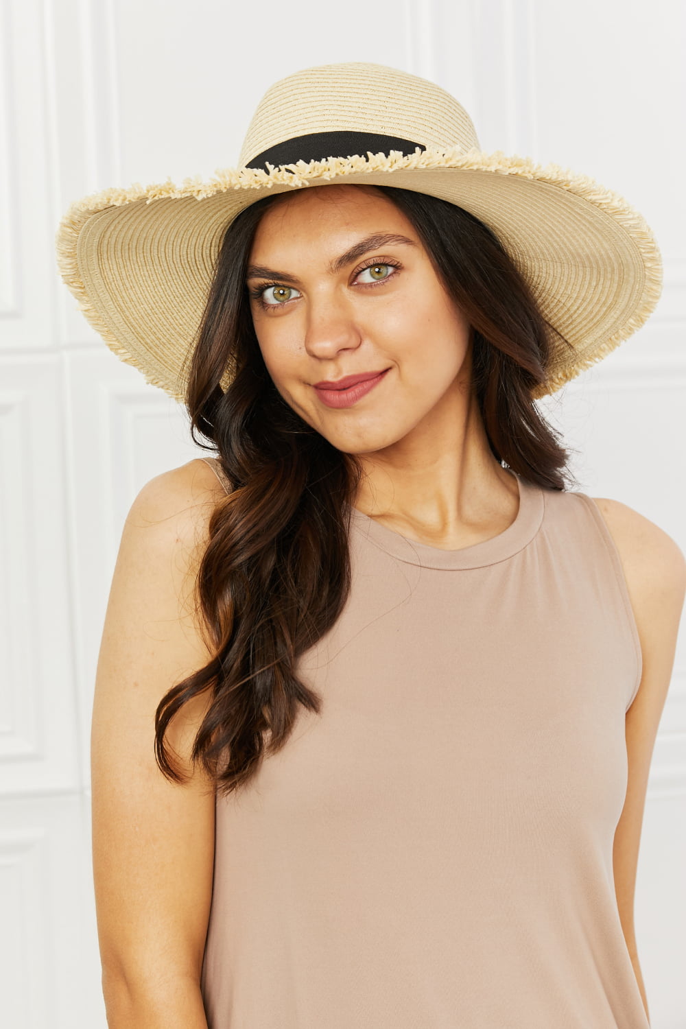 Fame Time For The Sun Straw Hat - Nubian Lane Hat Co. 