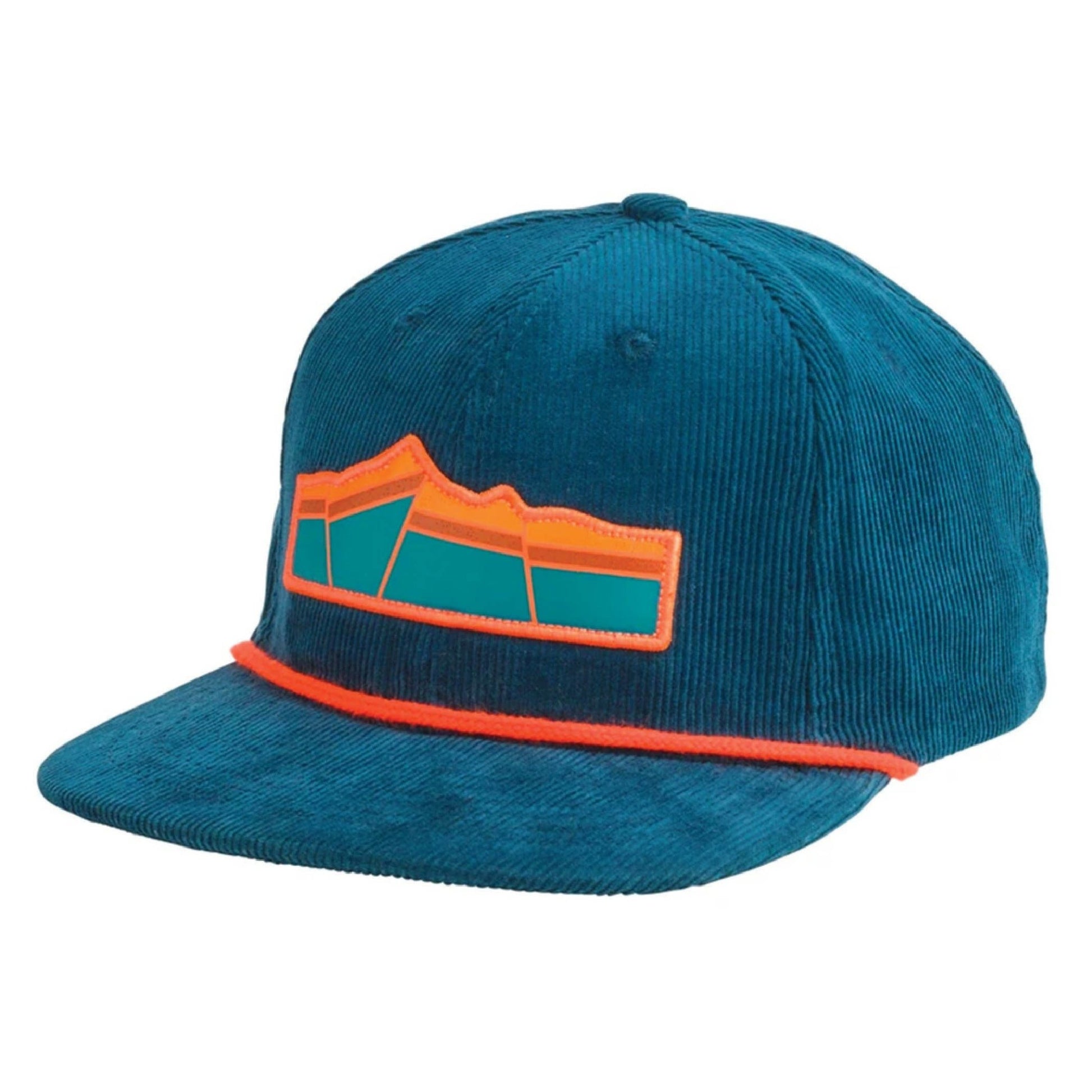 Aqua Blue | Geo Hat: Ocean - Nubian Lane Hat Co.