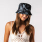 Blue/Grey | Reversible Bucket Hat - Nubian Lane Hat Co.