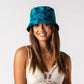 Blue/Yellow | Reversible Bucket Hat - Nubian Lane Hat Co.