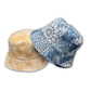 Blue/Yellow | Reversible Bucket Hat - Nubian Lane Hat Co.
