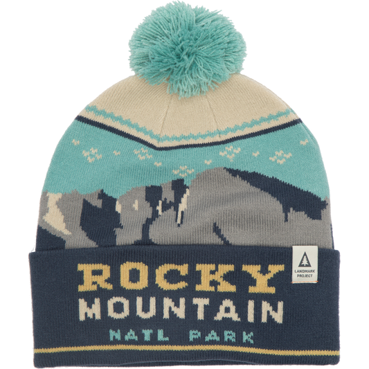 Rocky Mountain National Park Beanie - Nubian Lane Hat Co. 