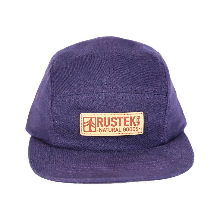 Canby Plastic Free Camp Cap | Blue - Nubian Lane Hat Co.