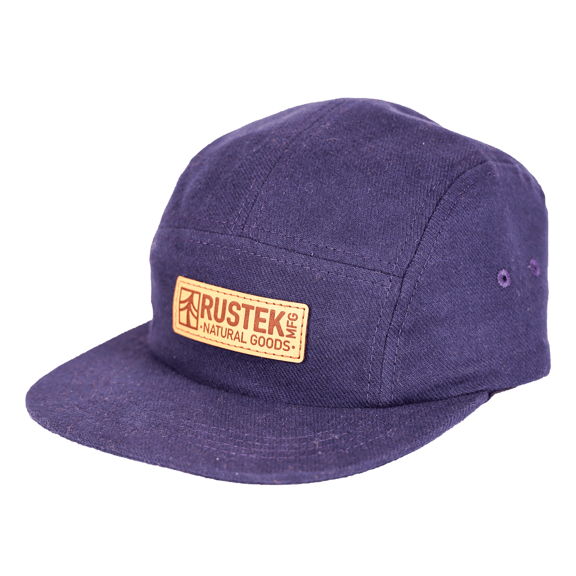 Canby Plastic Free Camp Cap | Blue - Nubian Lane Hat Co.