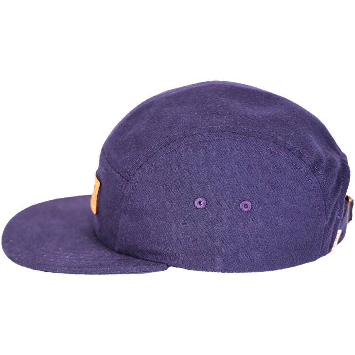 Canby Plastic Free Camp Cap | Blue - Nubian Lane Hat Co.