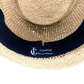 Chapeau Porkpie Raphia Straw Hat - Nubian Lane Hat Co.
