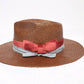 Chiquita Circle "Straw Unisex Brim" - Nubian Lane Hat Co.
